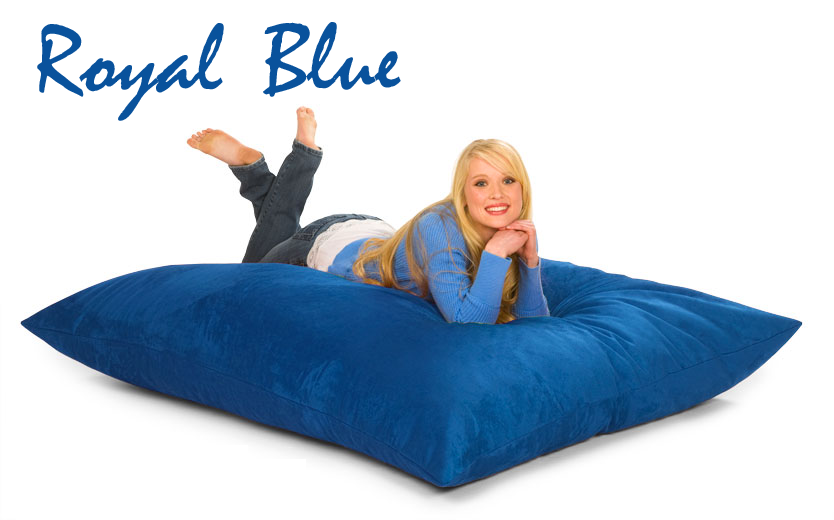Royal Blue 6 ft. Bean Bag Pillow