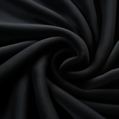 Black microsuede bean bag couch cover