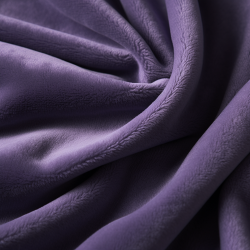 Purple microsuede bean bag cover swatch