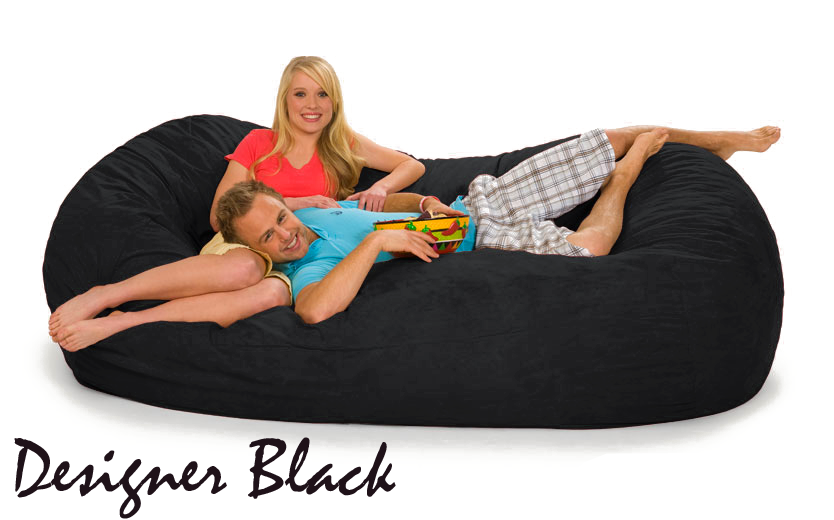 7 ½ Designer Black Oval