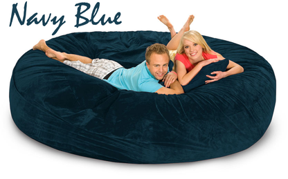 8 ft Navy Blue giant-bean-bags.com