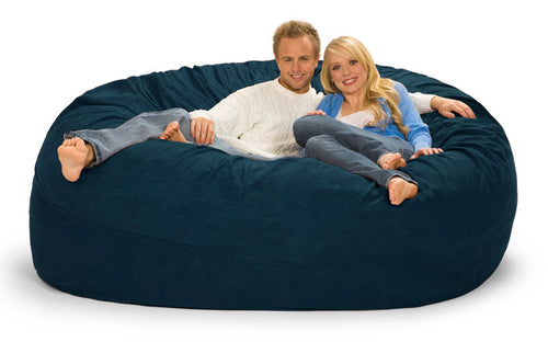 Navy Blue 7 ft Bean Bag Chair