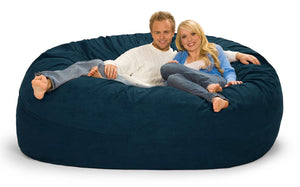 Navy Blue 7 ft Bean Bag Chair